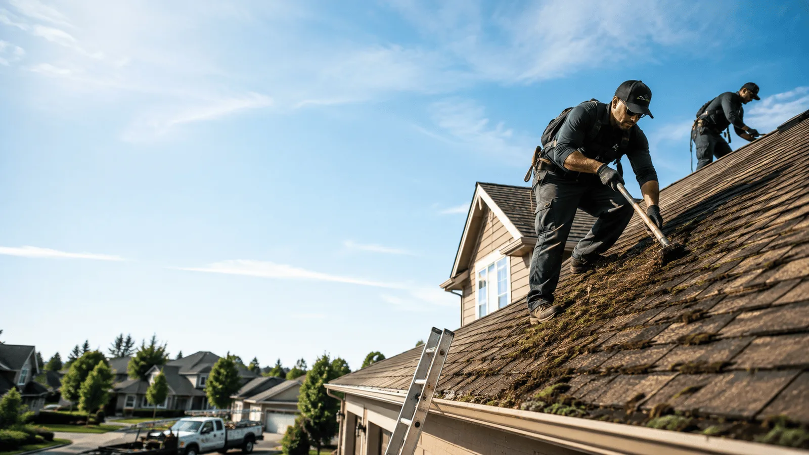 Roof Moss Removal in Leverett, MA near me